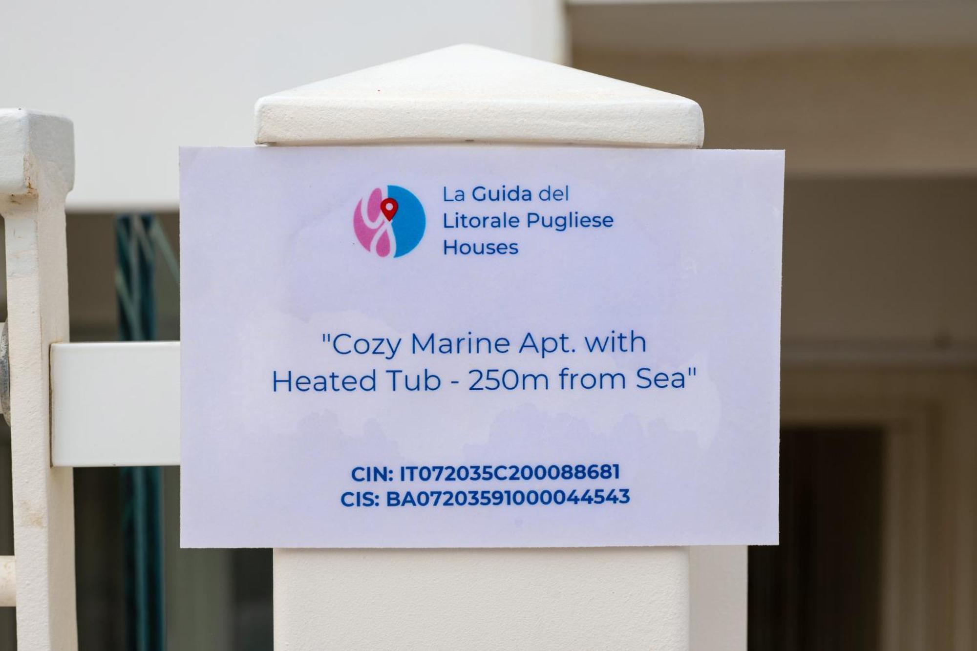 Cozy Marine Apt With Jacuzzi - 250Mt From Sea Polignano a Mare Exterior photo